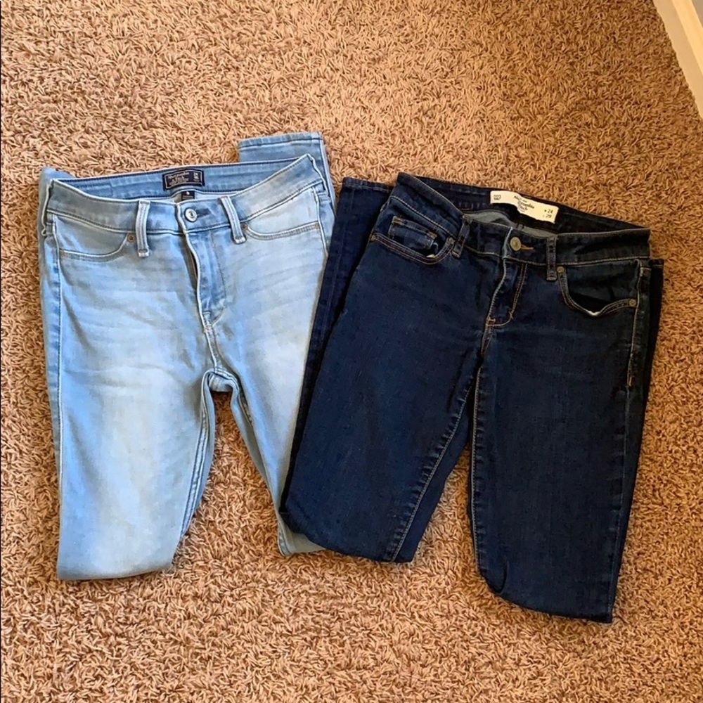 TWO PAIRS OF ABERCROMBIE JEANS!!